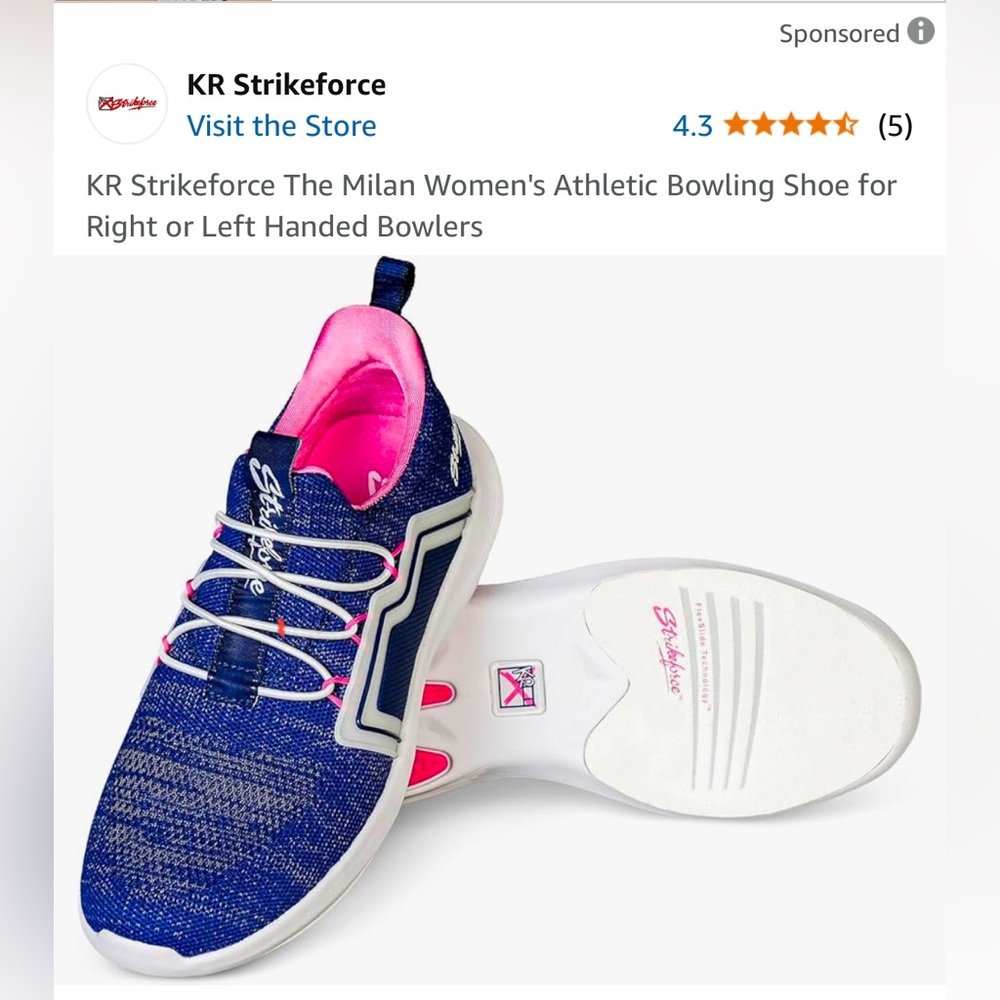 Women’s bowling shoes. Excellent condition, only worn once. Very comfortable.